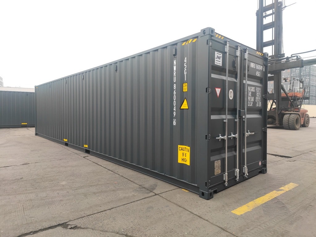 40-fods High Cube-containere – ekstra plads og skarp pris