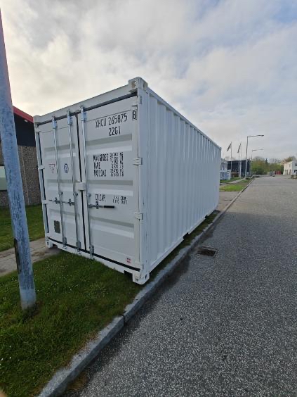 Nye 20ft Skibscontainere Skarp Pris Kun 16,900kr !